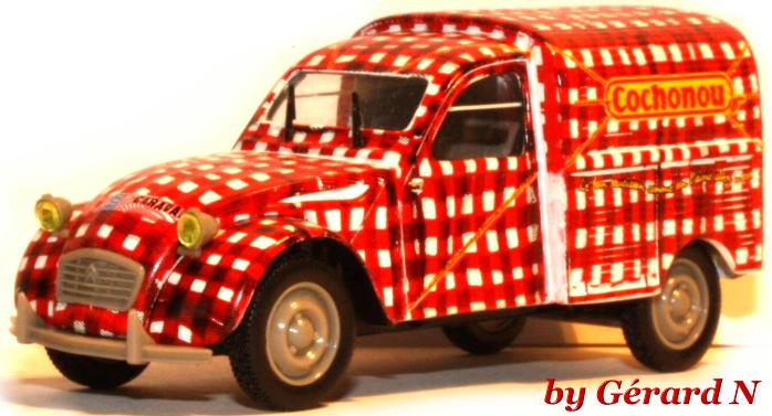 Miniature Citroën Tube H Atlas 1/43 - Voiture Publicitaire, Neuve, Collection