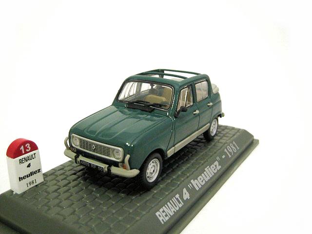 renault 4 miniature